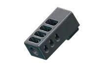 Glock 9x19 CARVER定制四口补偿器