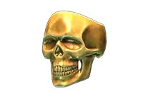 黄金骷髅指环