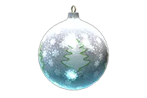 圣诞树装饰球（银）