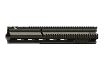 HK417 Extended Free Floa带折叠式准星护木