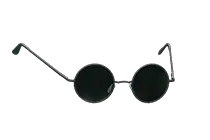 圆框太阳镜（绿色镜片）