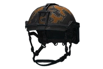 Diamond Age NeoSteel 高切头盔 (橙斑)