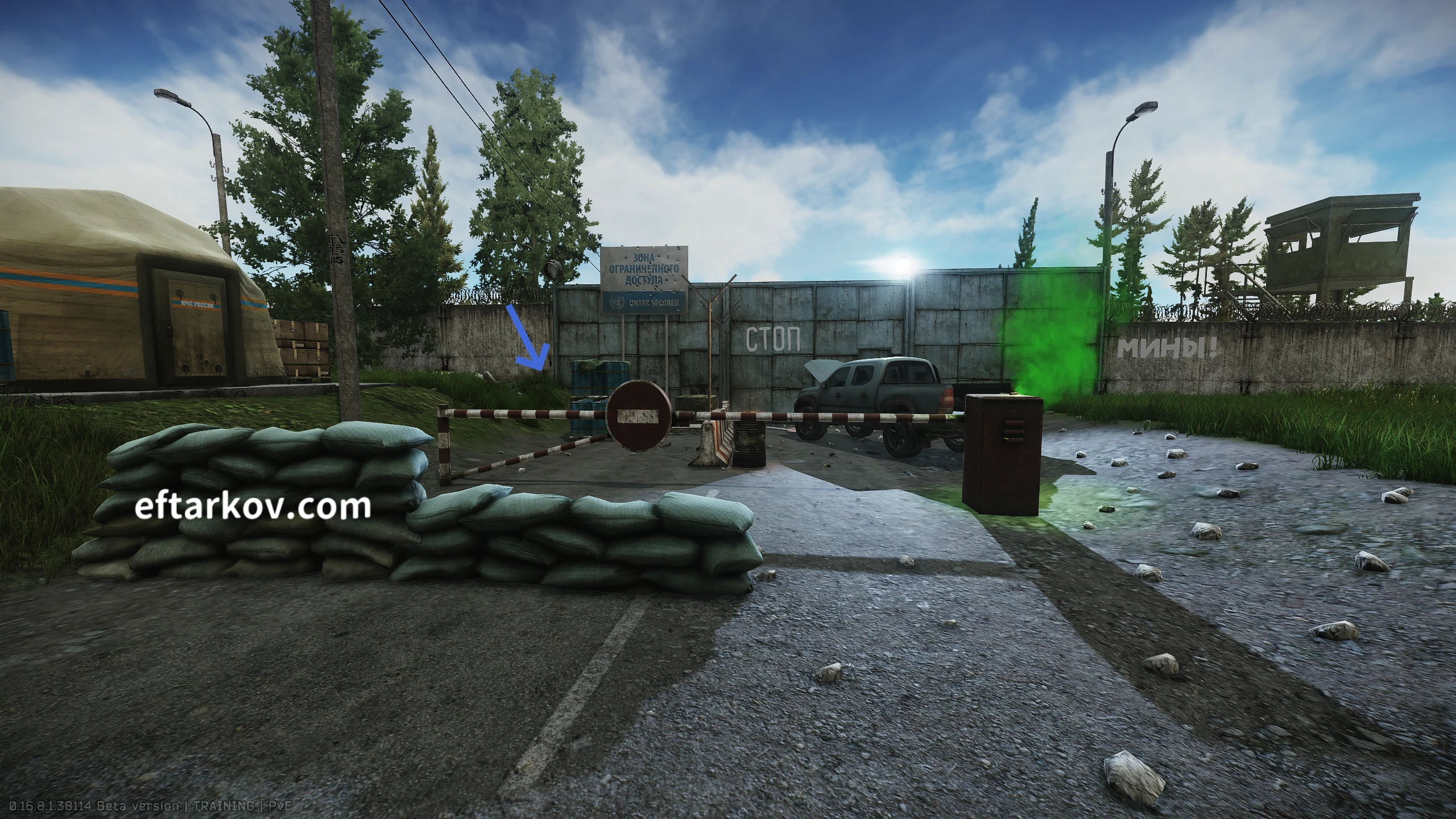 RUAF大门/RUAF路障_撤离点_逃离塔科夫Wiki，逃离塔科夫中文Wiki，逃离塔科夫教程，逃离塔科夫工具，逃离塔科夫任务，逃离塔科夫百科 ...