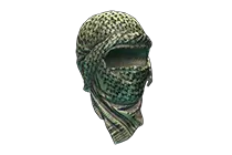 提花头巾（绿色）