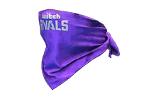 Twitch Rivals 2020 半面巾