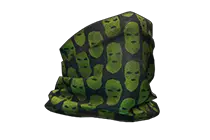 半面巾（绿色头套图样）