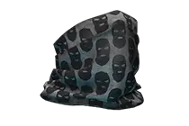 半面巾（白色头套图样）